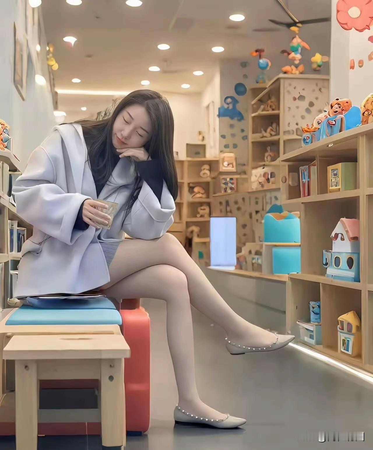 孩子玩的开心,我就得等着