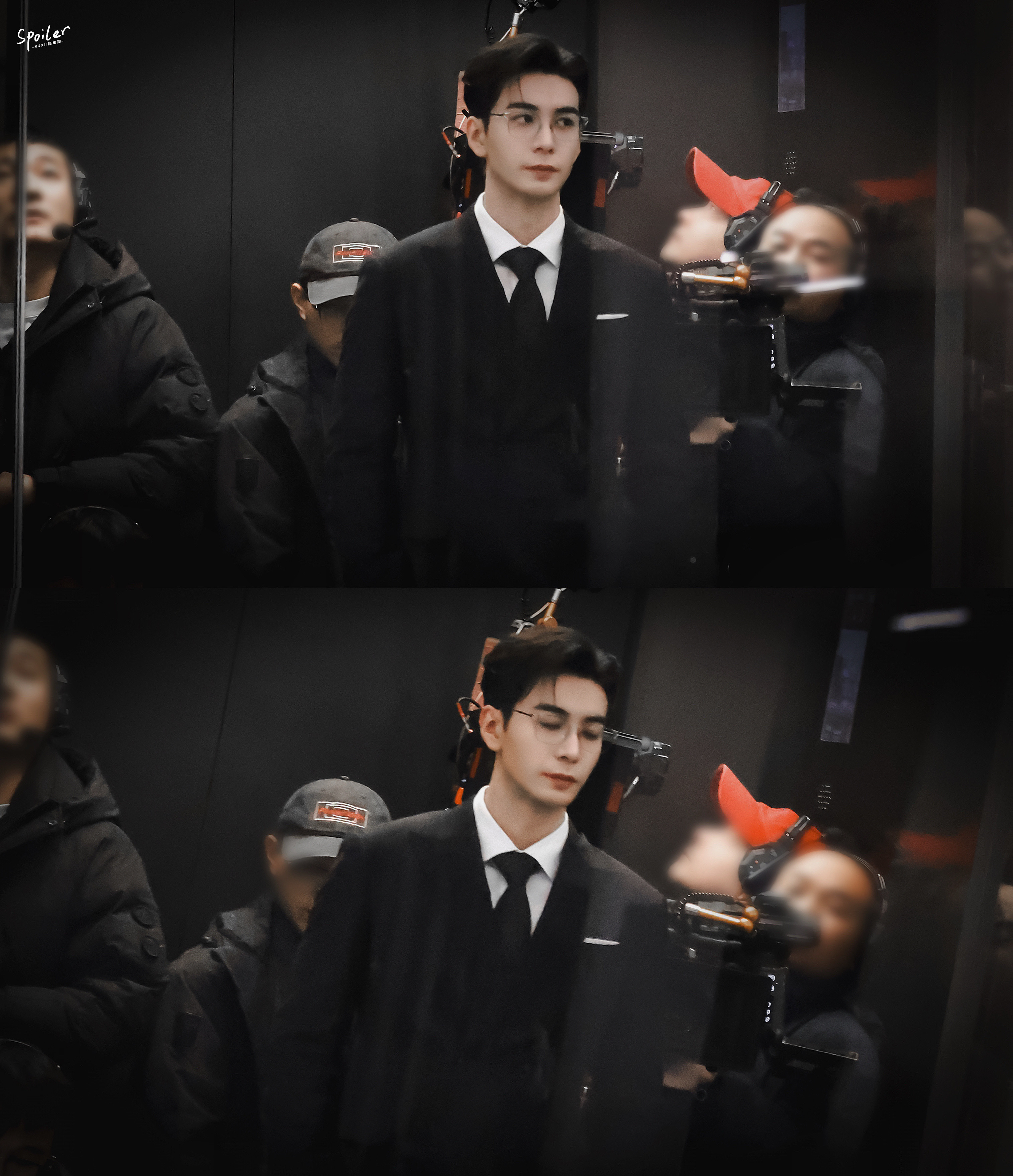 陈星旭一只手环抱王玉雯花絮左眼肖稚宇，右眼高海明~这个冬天这么冷，但眼睛烧的是