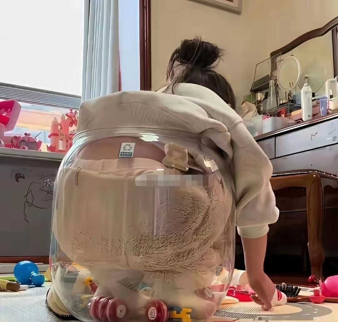 说了不听，这下好了。出不来了