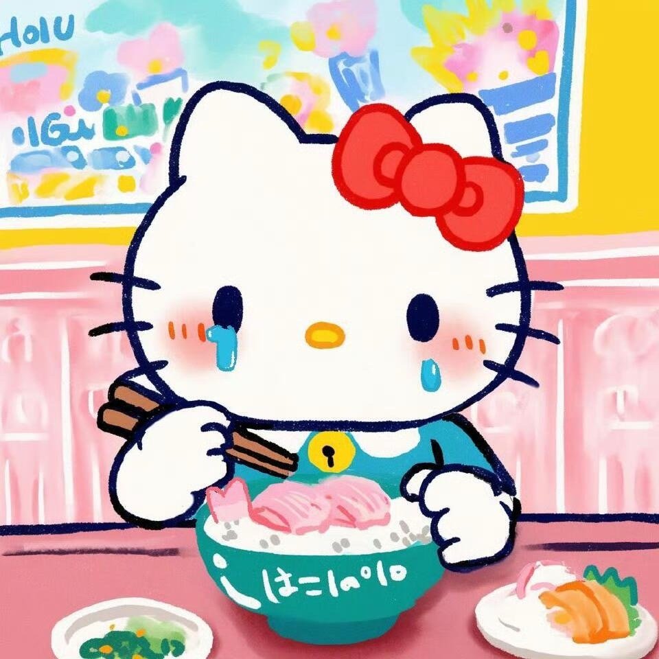 可爱helloKitty头像分享无水印头像女生头像​​​