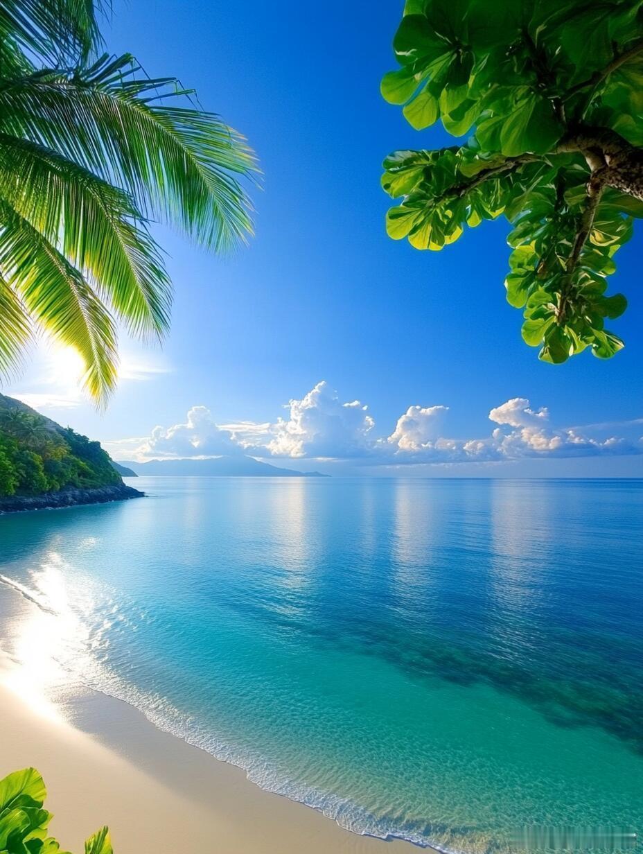 像天堂一样的海滩，夏天旅游好去处🌊海滩景色美如画