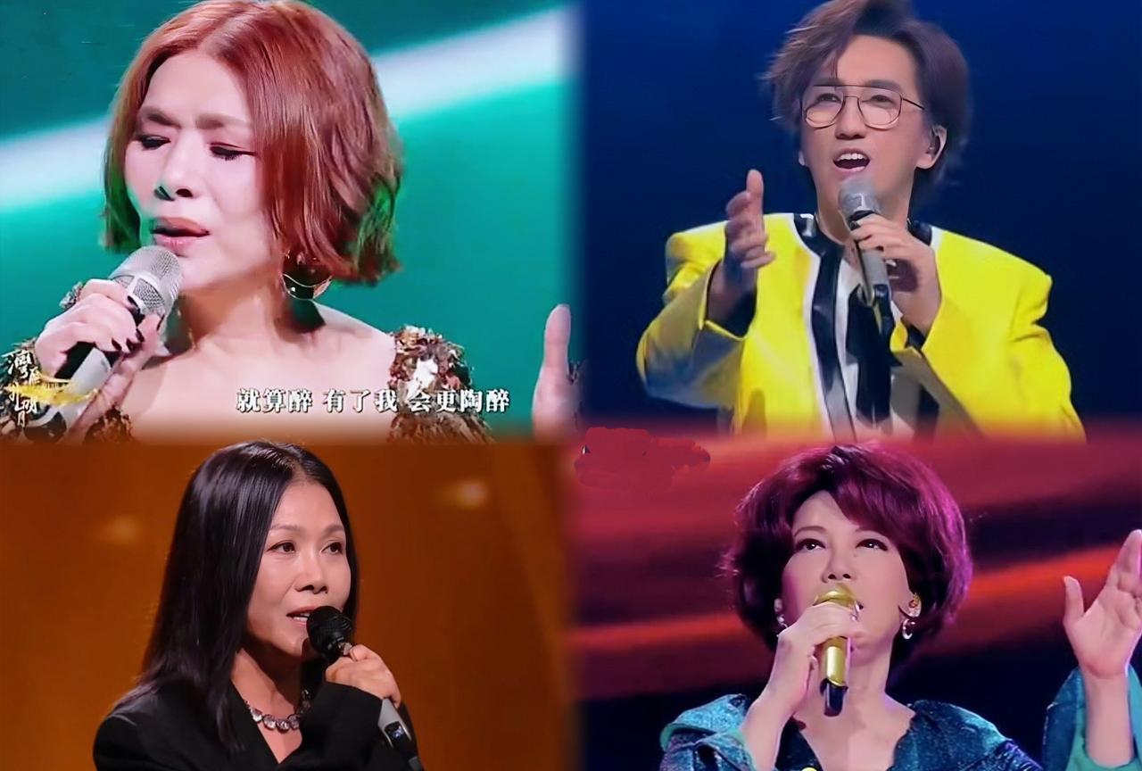 一场大湾区电影音乐晚会，哪位资深实力派歌手“躺平了”，一目了然！就拿林志炫、田