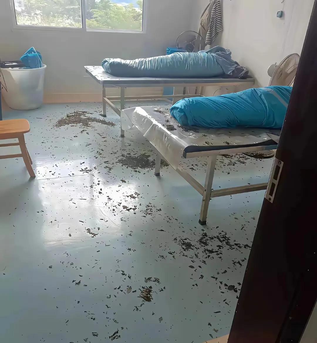妈呀吓我一跳开始我还以为是殡仪馆呢？仔细一看好像是在农村郊外什么地方吧？这包