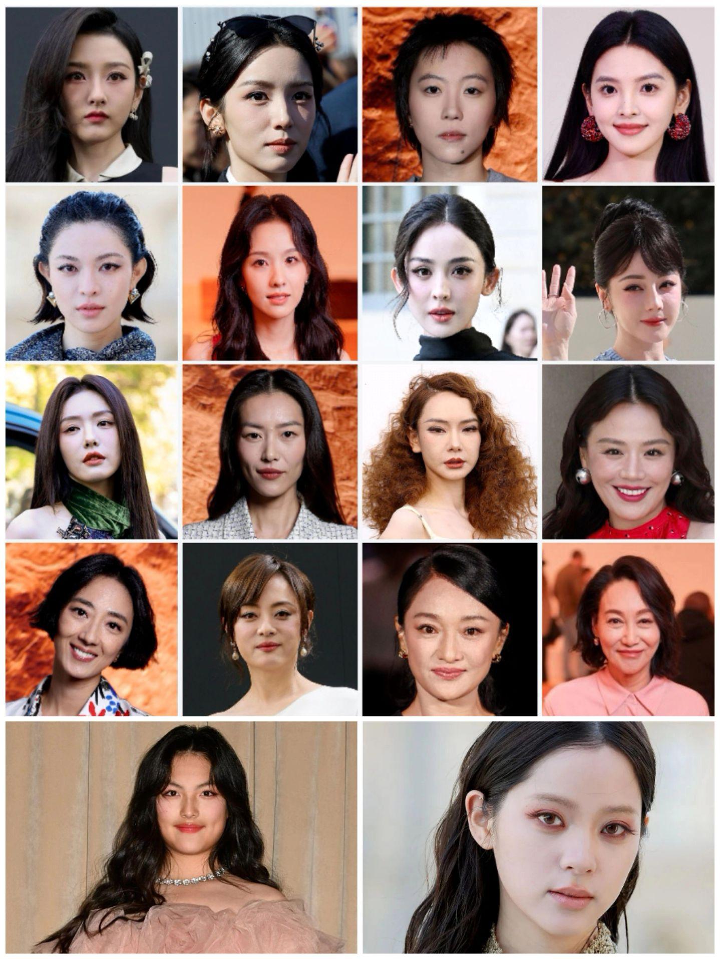 巴黎时装周女星生图怼脸拍。    宋祖儿 周也 窦靖童 章若楠 钟楚曦...