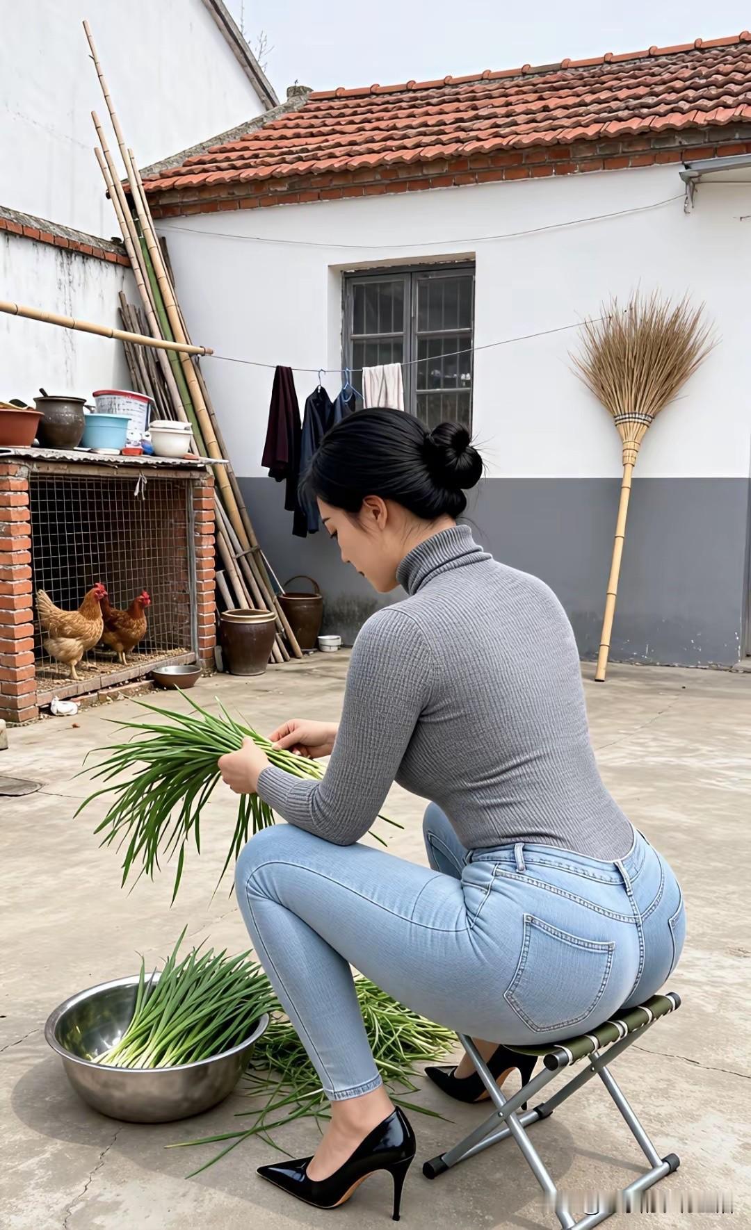 什么是真正的女人第一，会做饭第二，会织毛衣现在的女人最少有80%天天