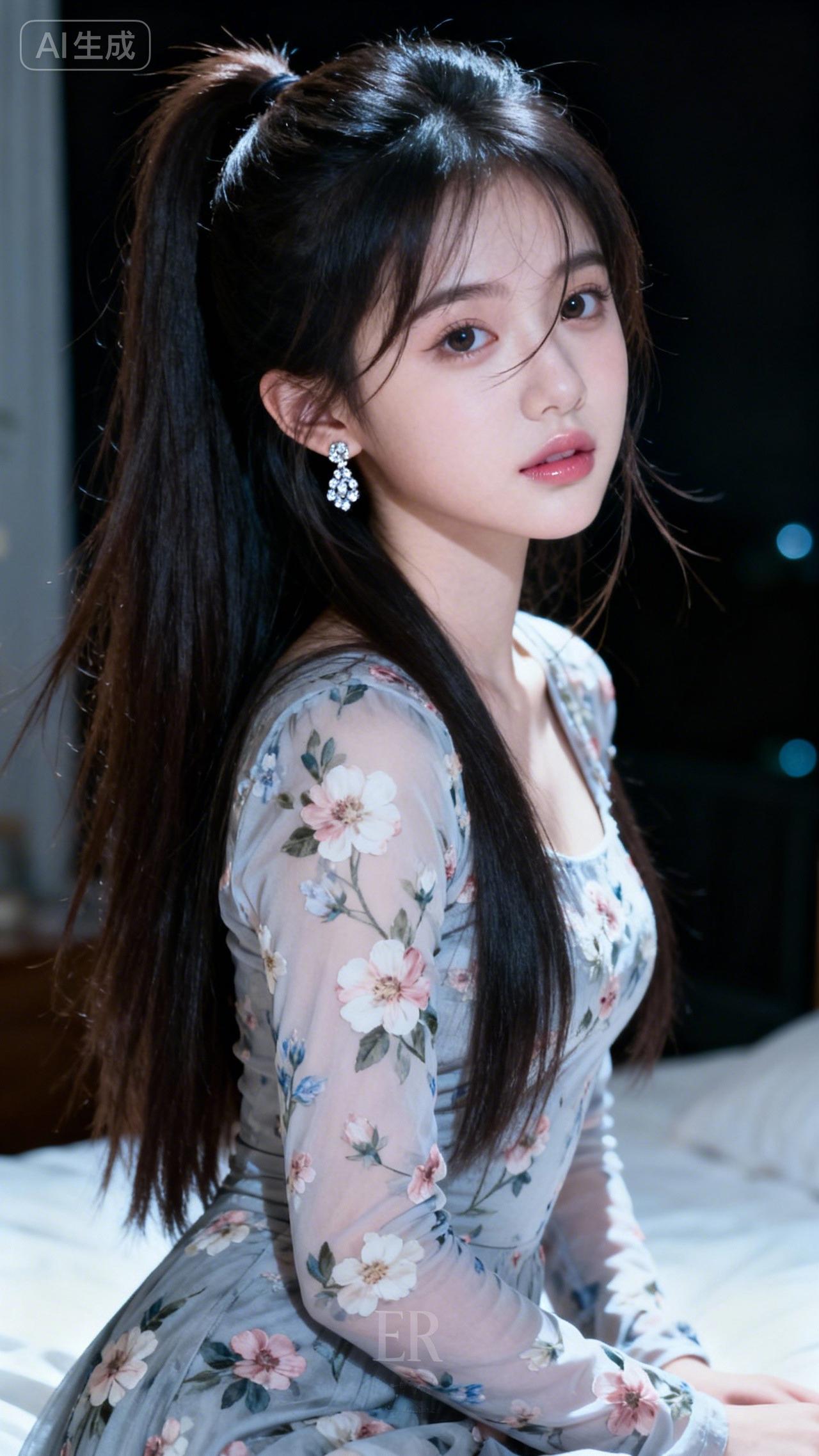 花间美人影，耳畔语如诗。美女的魅力能有多大？请用一句话概括一下，什么是幸福你