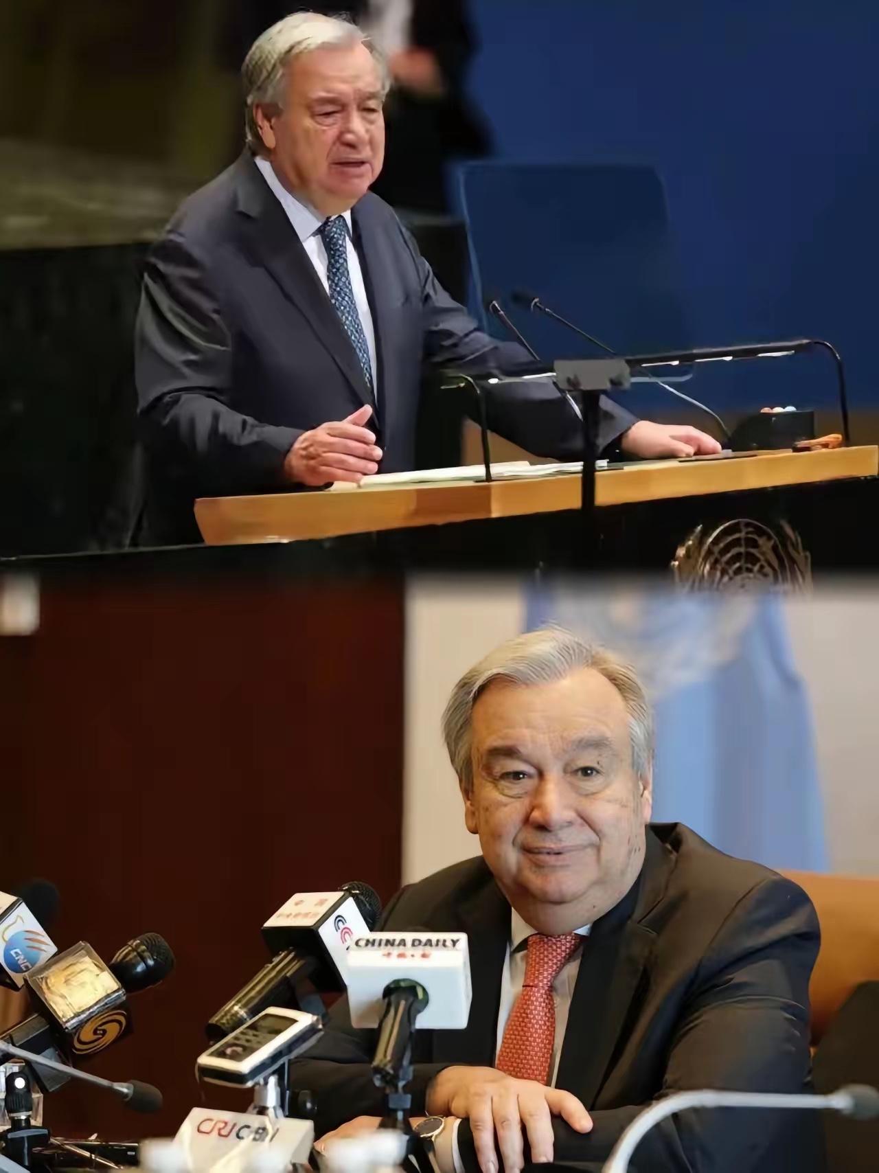 这一巴掌，古特雷斯扇得太响了！​联合国秘书长古特雷斯直接表态，二战真正开端是日