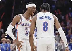 雷霆队堪称联盟第一的后场配置:1、亚历山大，得分后卫，身高1米98，90公斤