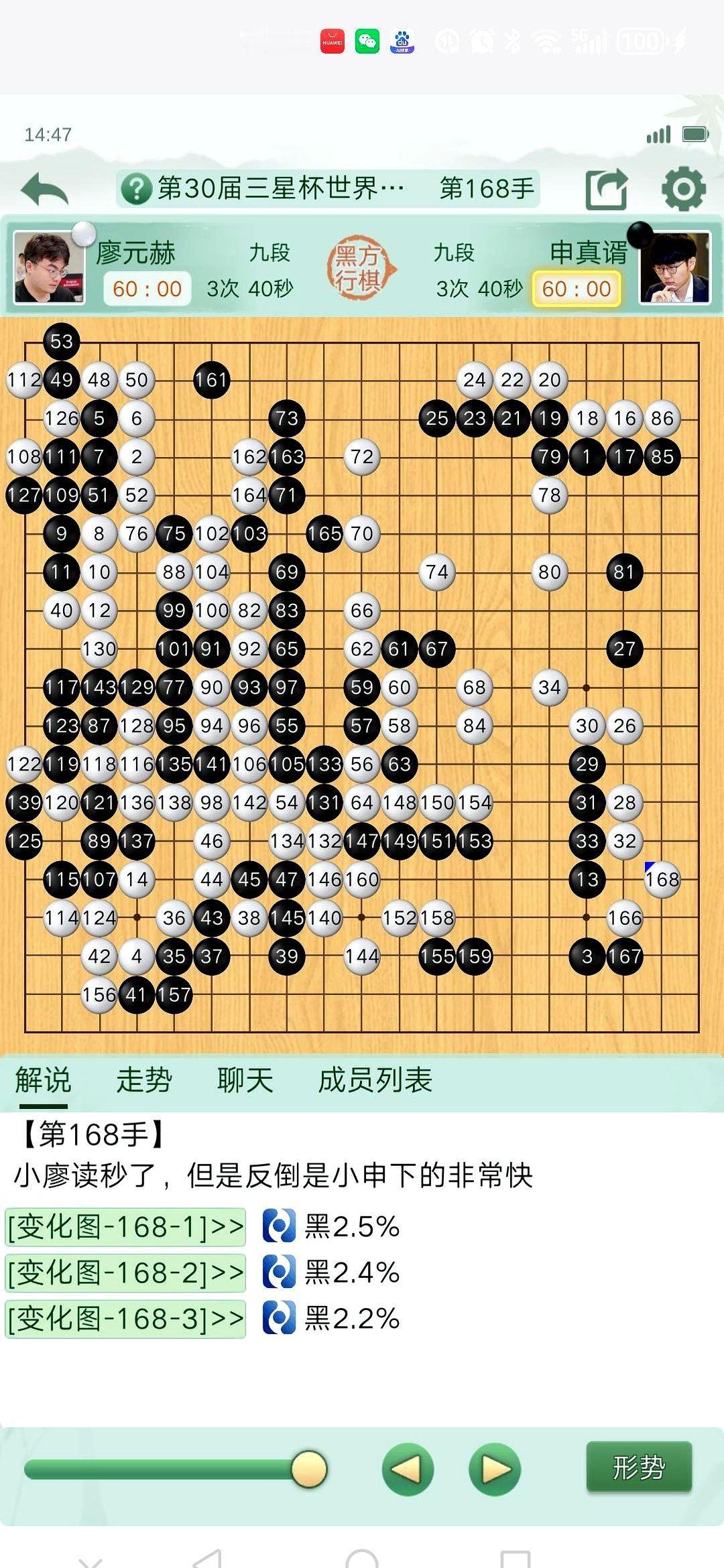 一个中国棋手刚在国际大赛中打破韩国一直以来的压制。这次，廖元赫在三星杯16强