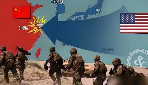 中美终极赌局！美国赌中国不敢收台，中国赌美国不敢真下场，胜负在此一举！​要知