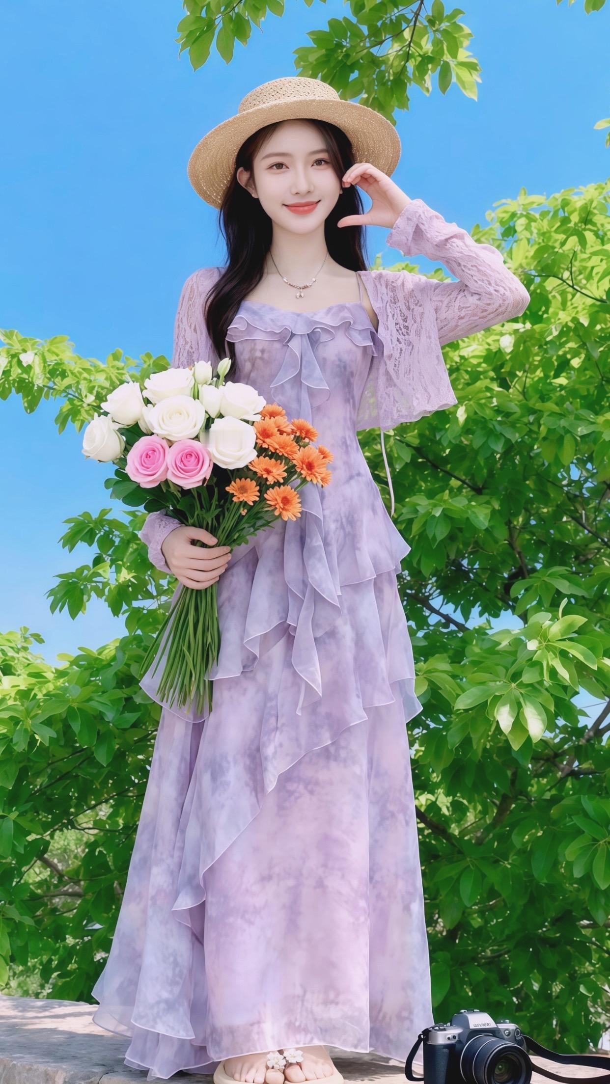超出片的度假风穿搭又到穿裙子的季节了每日搭配分享👗时尚穿搭穿美裙赴夏日之
