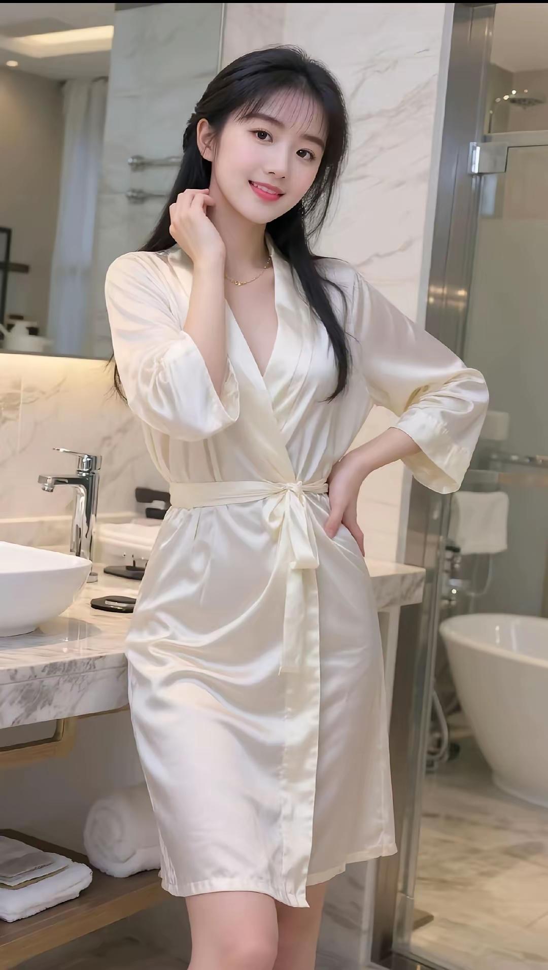 丝滑睡衣，尽显优雅气质！