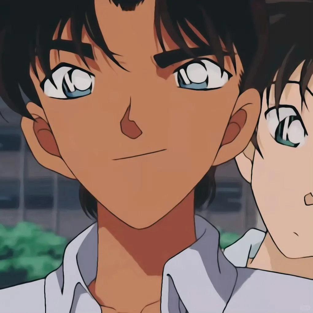 名侦探柯南服部平次早期画风帅的很权威