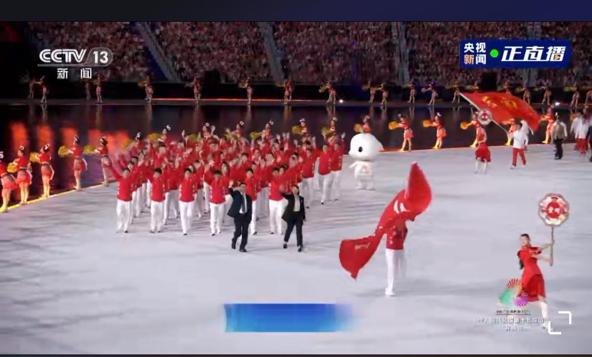 全运会开幕式封神！这一幕让全网破防原来最好的爱国，从来都藏在细节里昨晚的粤港