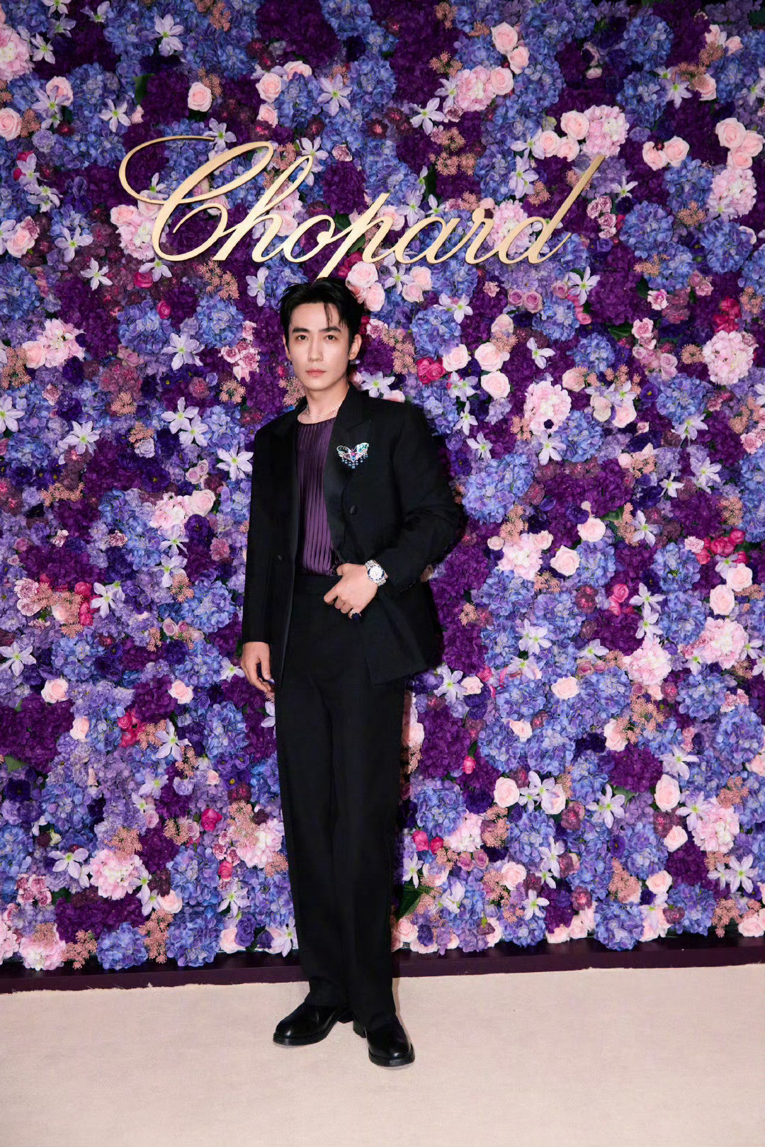 朱一龙✖️张凌赫Chopard晚宴活动造型📷​​​