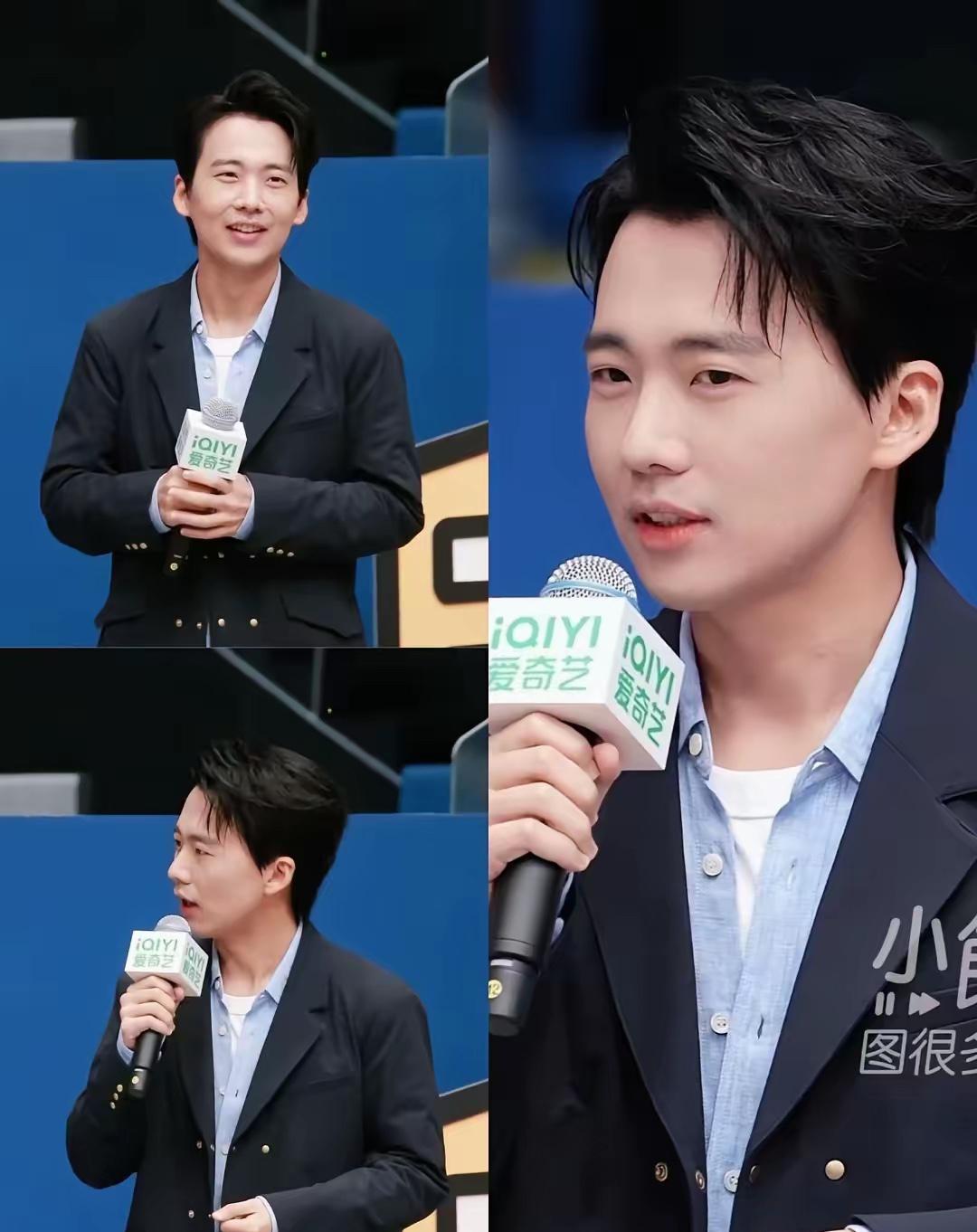 郭麒麟这人不能仔细看，越仔细看，越会发现，他虽然个子不高，但是他瘦下来是真