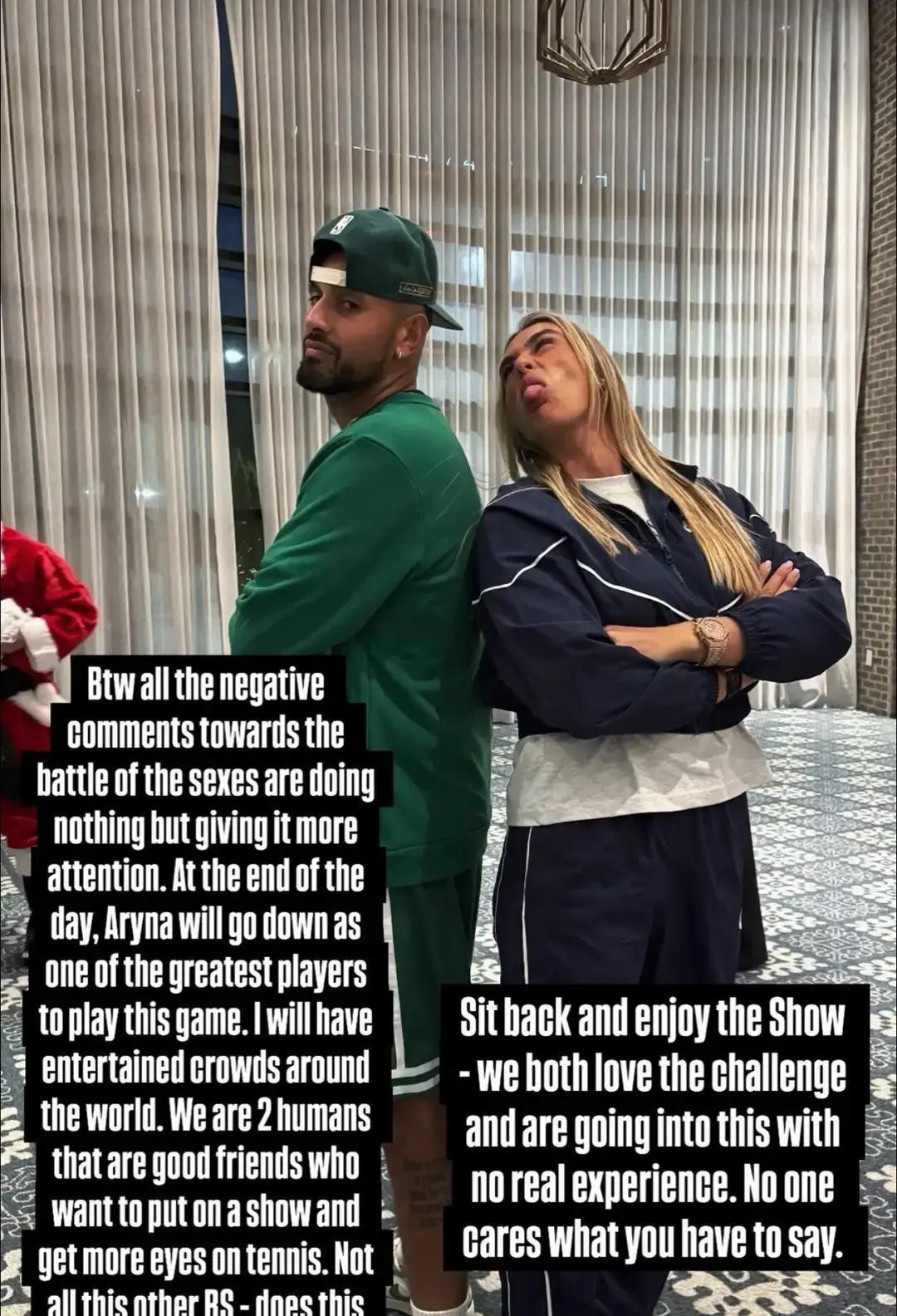 男女大战票价翻10倍萨巴伦卡刚卫冕澳网，机票都没捂热就飞迪拜。她和克耶高斯