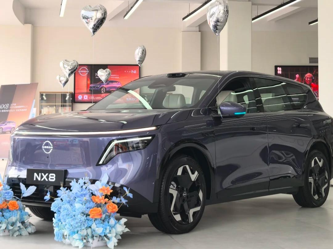 在逛商场，路过日产的店，看到NX8的造型，然后就走不动道了，直接进去，仔细打量了