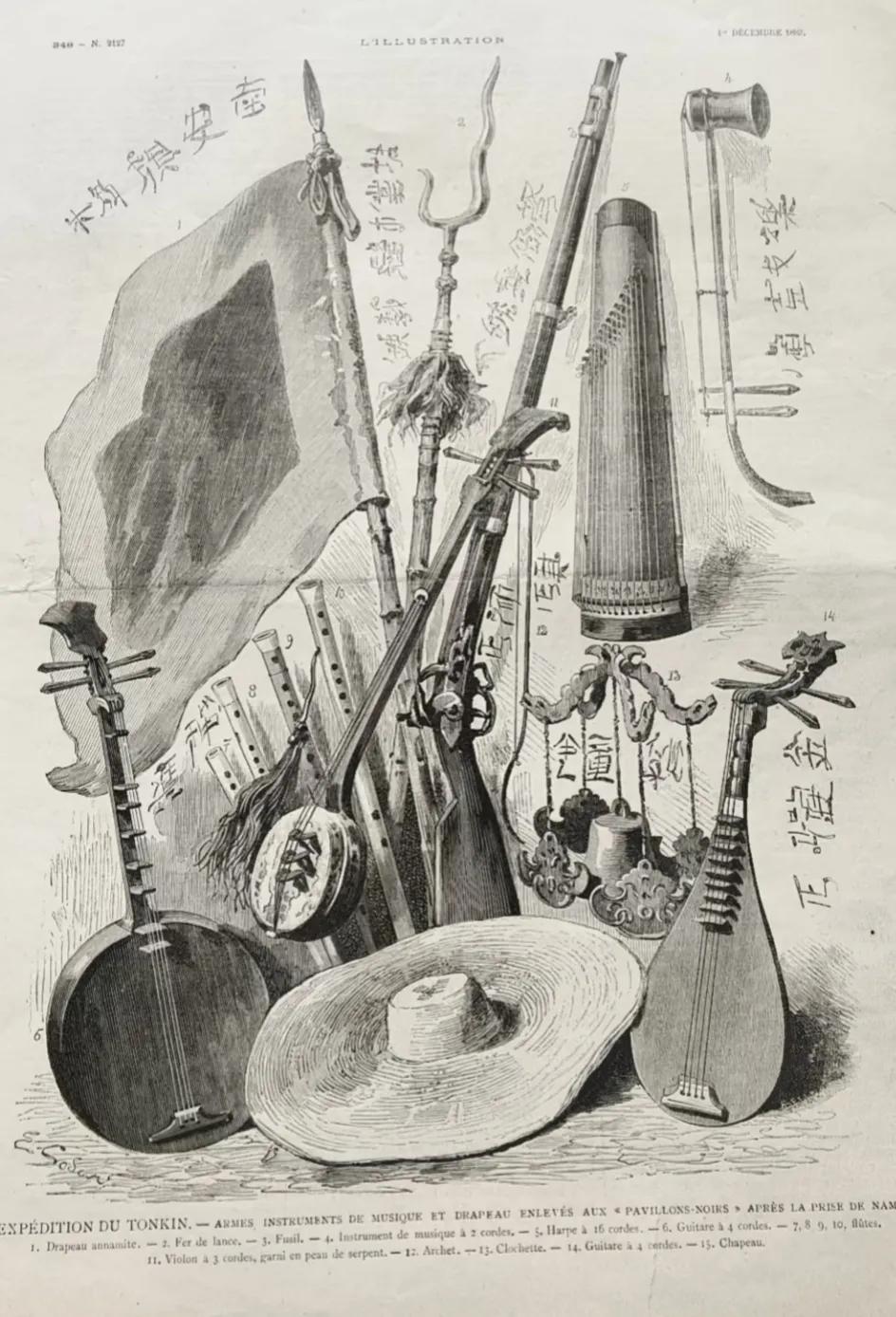 古代的军队在打仗时，都要用乐器来鼓舞士气，传达信号，这一点中外都一样，中国是击鼓