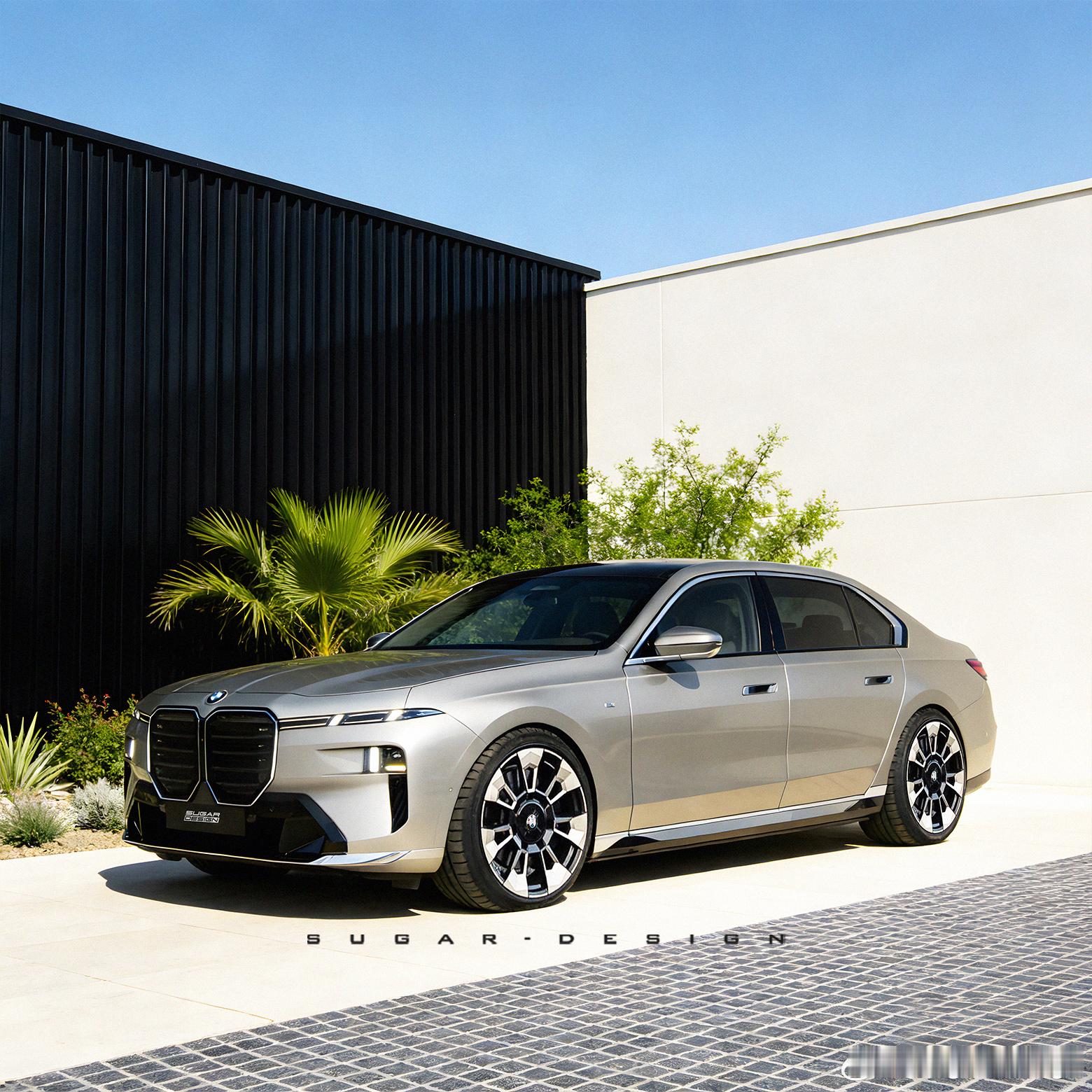 新车前沿预览我与汽车的日常更运动，更年轻！宝马中期改款7系G70LCI新车预