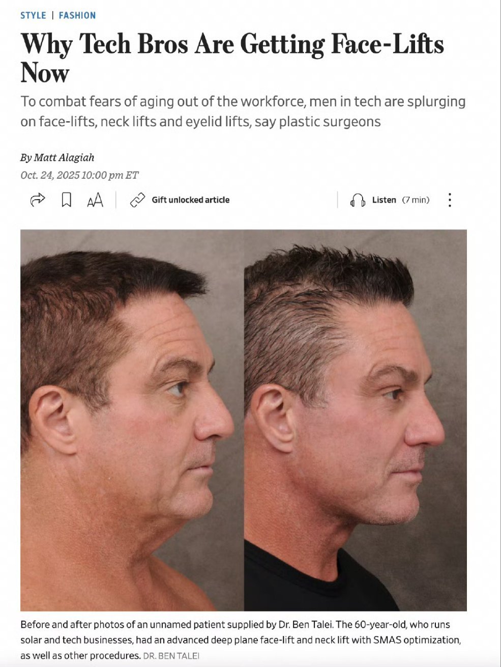 近日，据华尔街日报报道，硅谷正兴起一股出人意料的风潮：越来越多的“科技男”（te