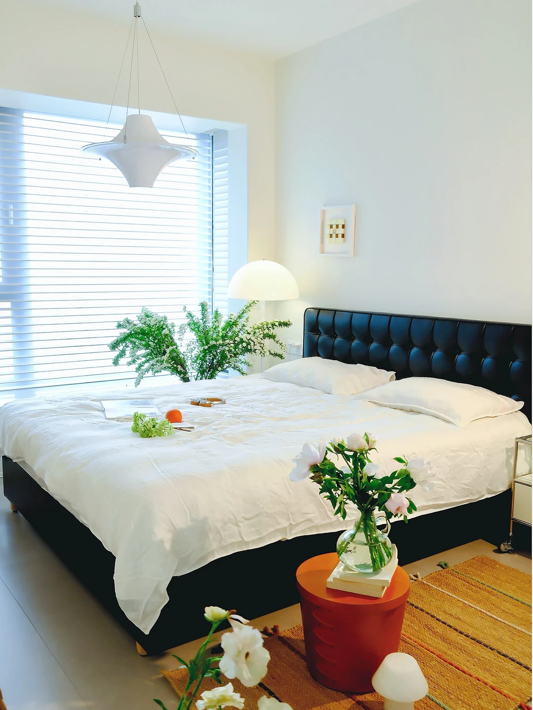 Room｜14平的主卧，这样布置好像还可以～