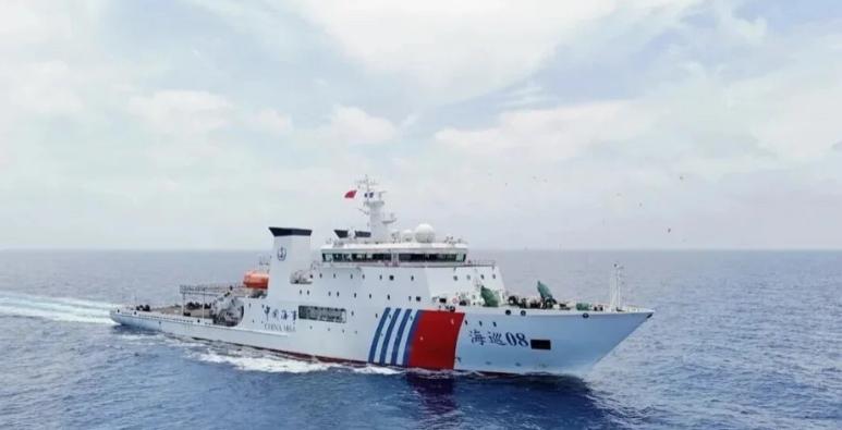 台海巡署今（7日）叫嚣称，已侦获大陆“海巡06”、“海巡08”、“海巡09”及“