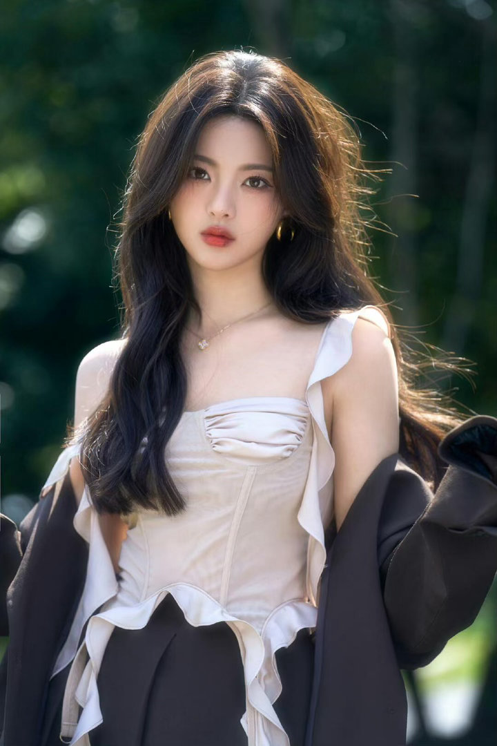 杨超越蒋龙杨超越张弛演我被点名光落在杨超越的发丝上，原来仙女都是会发光的