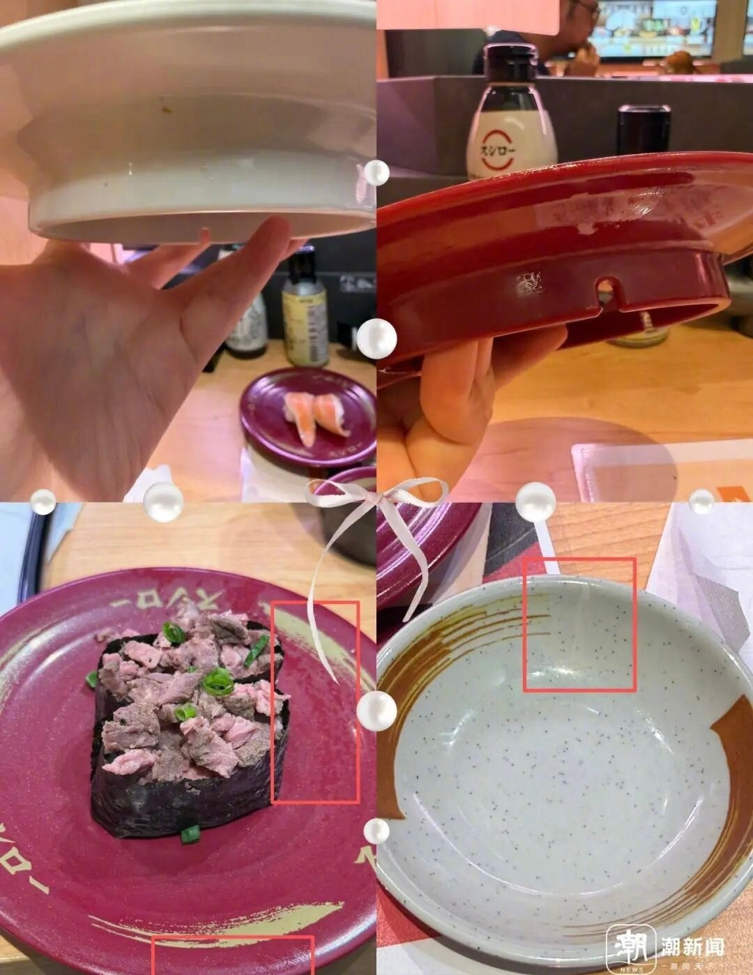 寿司郎杭州涉事门店回应餐盘油腻寿司郎被罚后仍存在卫生问题4月27日，杭州市萧山