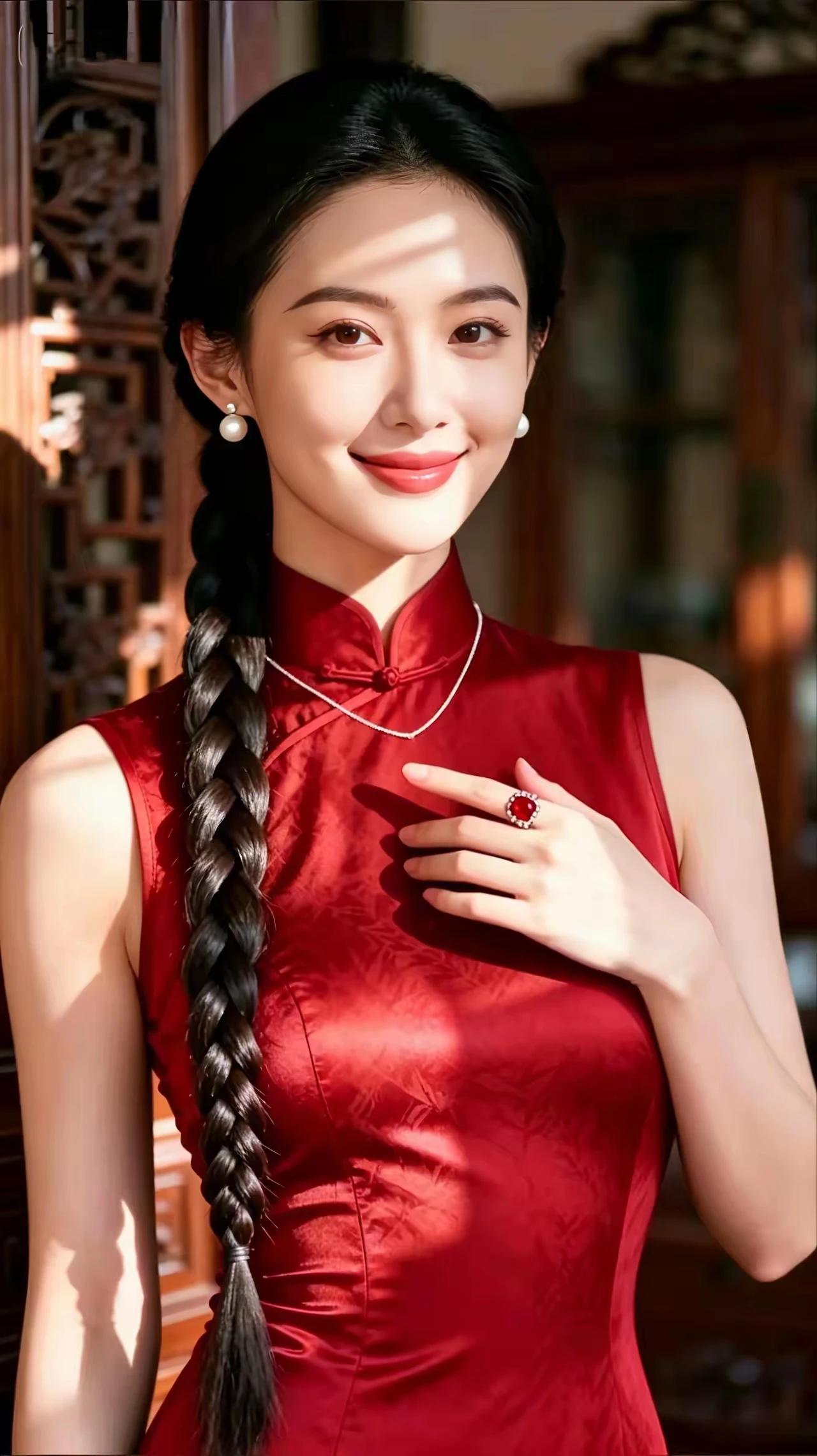 素念萦怀日夜牵，相思零落锁尘缘。愿倾一世温柔意，红豆珍藏在心间。