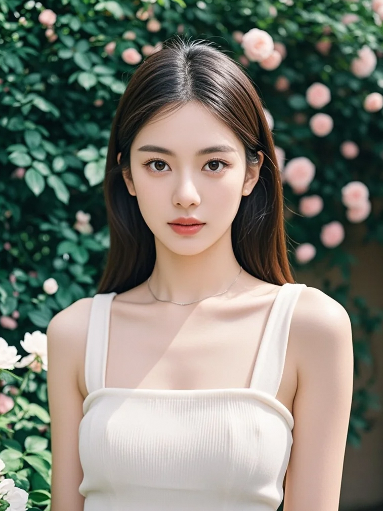 温婉佳人，邂逅生活诗意浪漫。