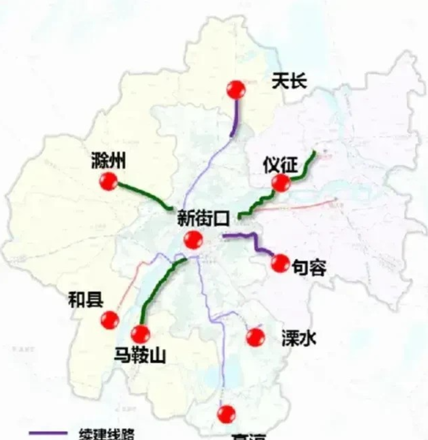 跟南京接壤的恐怕只有和县没通地铁了，别人家通地铁是主动修到南京，和县的待遇是南京