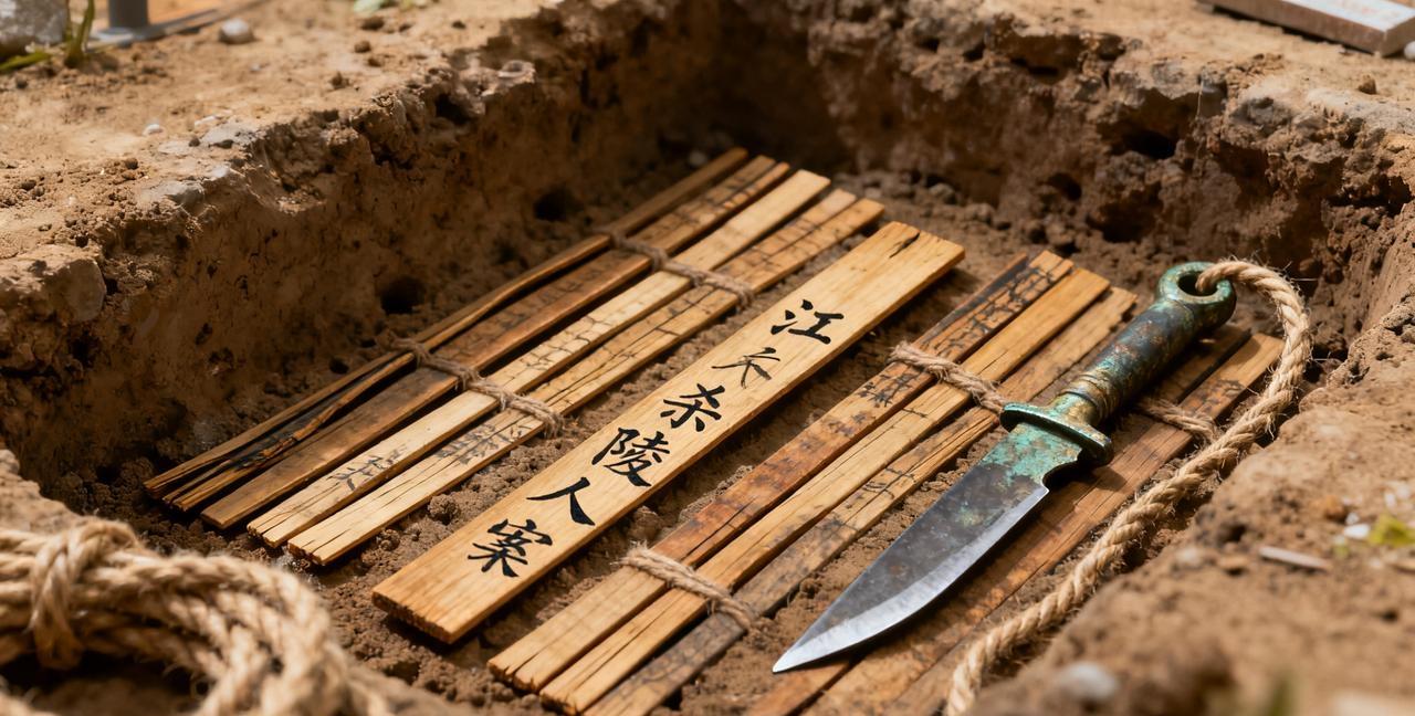 岳麓秦简上记载的两千多年前的一起杀人案，以及侦破过程：秦王政二十二年十月的一