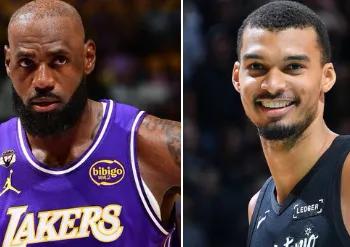 夸文班还是夸詹姆斯？本赛季总出场时间：文班亚马共1725分钟。詹姆斯共1780