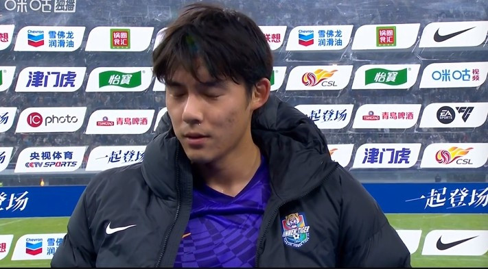 李嗣镕: 首秀进球感谢教练给予的机会 感谢球迷一个赛季的支持