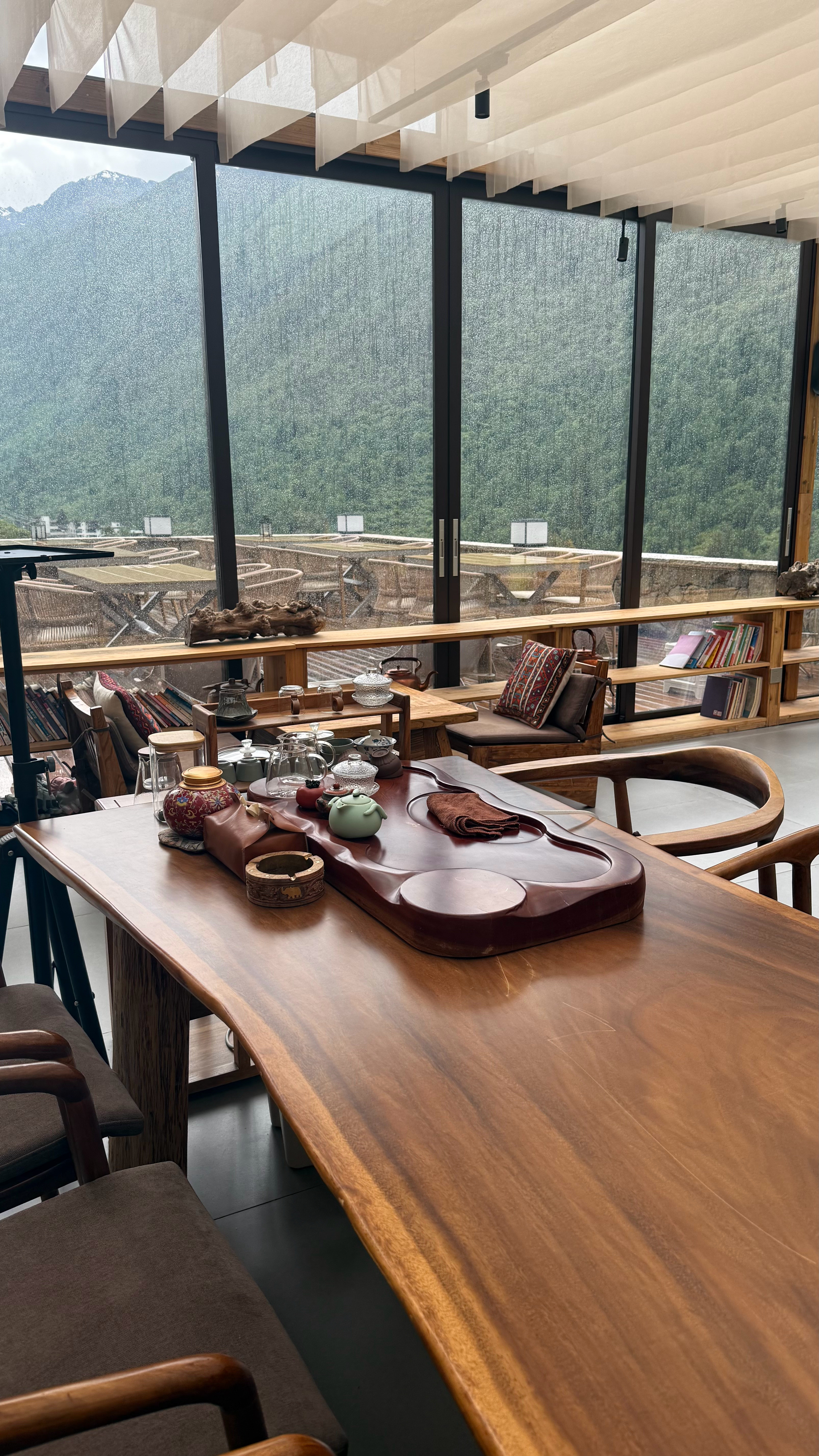冻尿了阿坝·四姑娘山景区-长坪沟景区