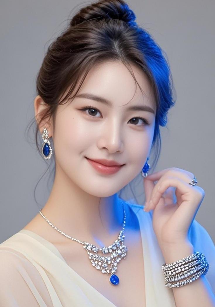 优雅蓝宝石，闪耀你的每一天！✨💎💙