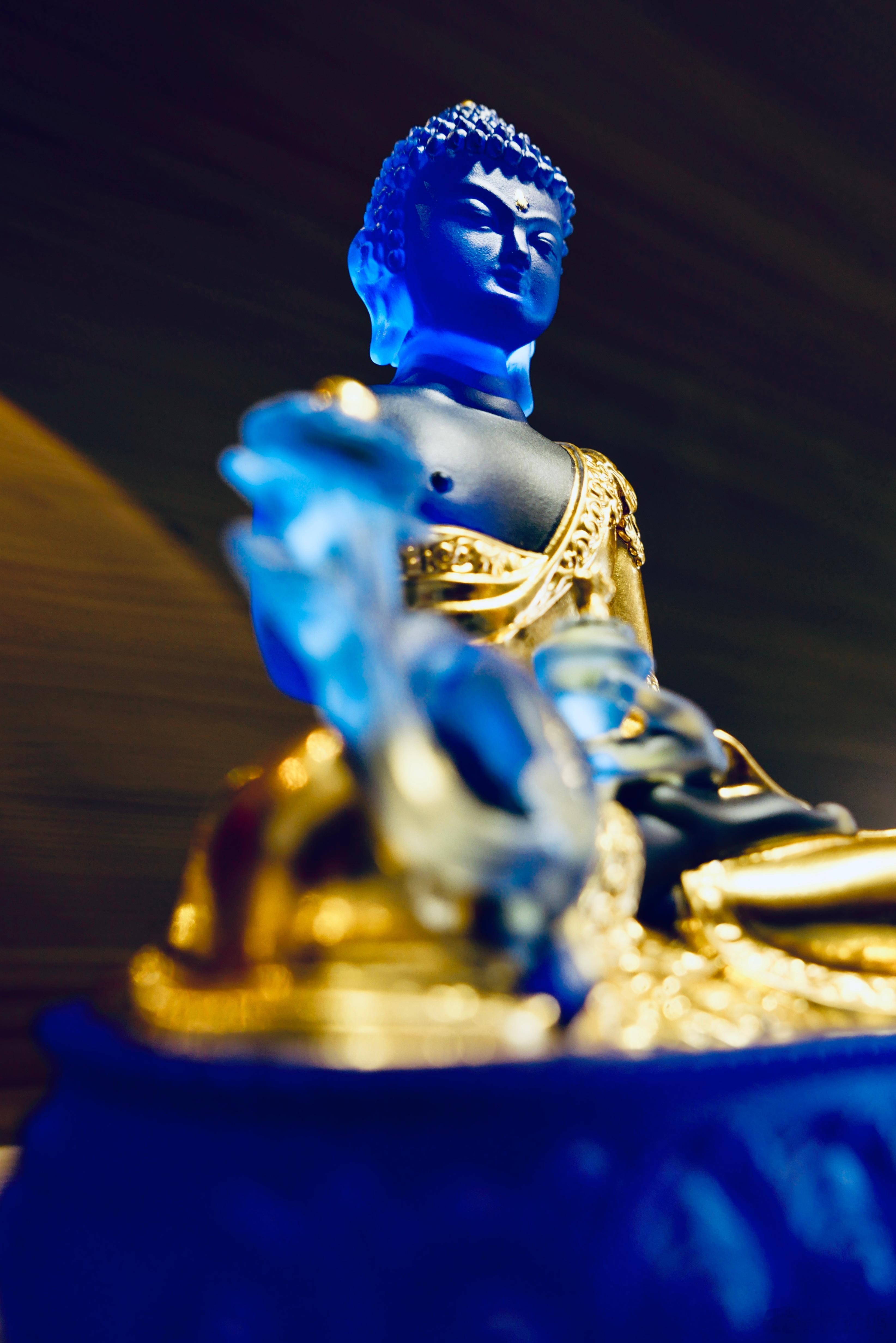 恭请藏传佛教尊胜佛母（长寿）、虚空臧菩萨（生肖本命佛）及药师琉璃光如来入驻工作室