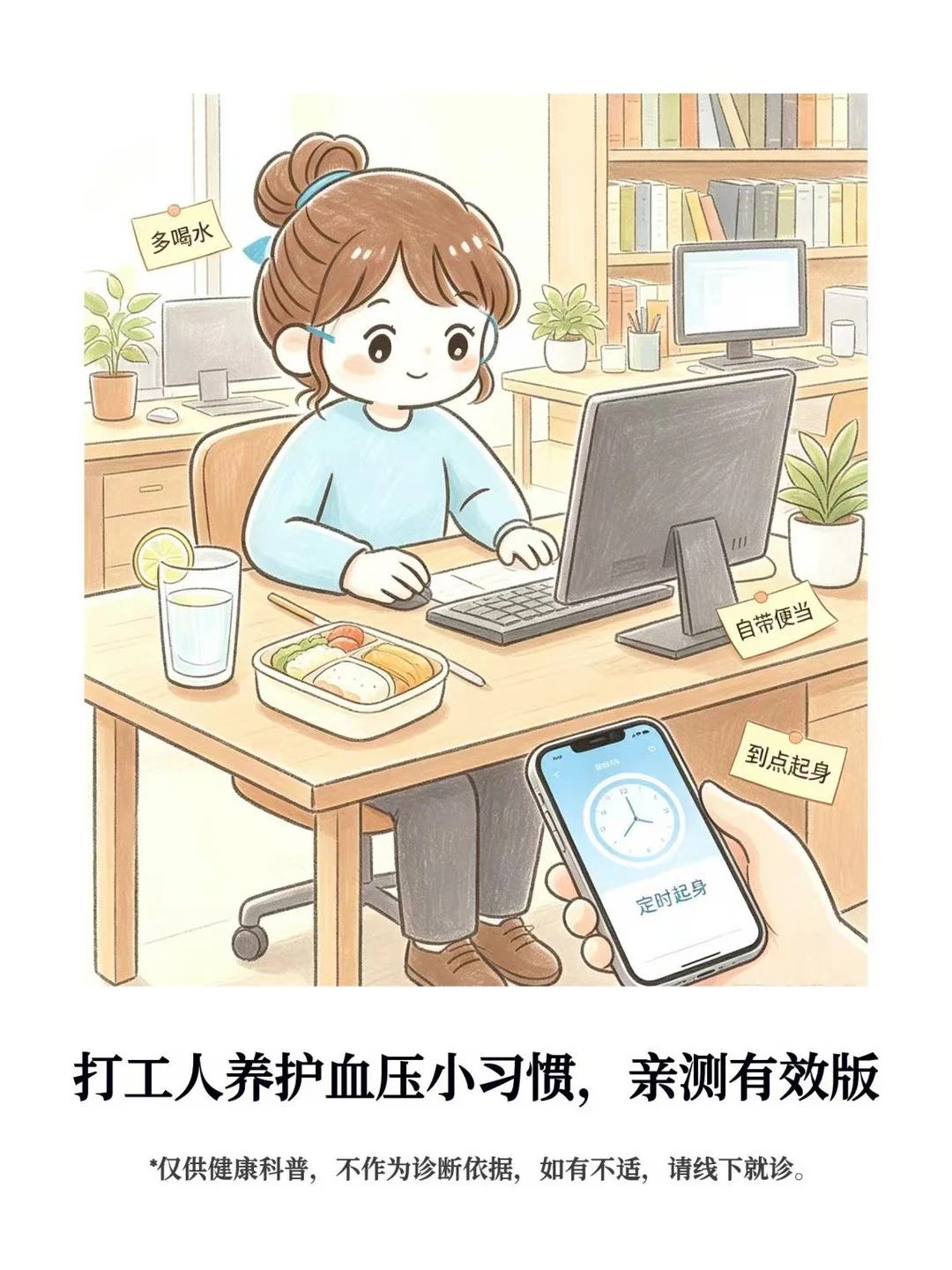 打工人养护血压小习惯，亲测有效版