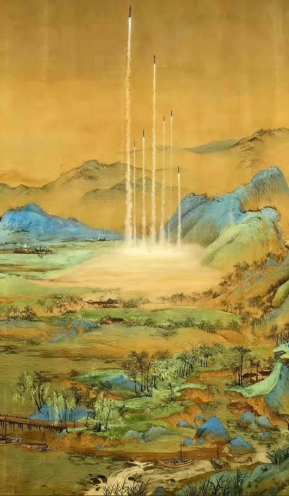 这居然是中国军工官方发的图自古以来