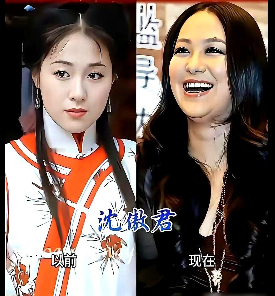 当一个女人不再拼命维持外表，说明她活明白了。45岁的霍思燕，商场被拍到身材丰