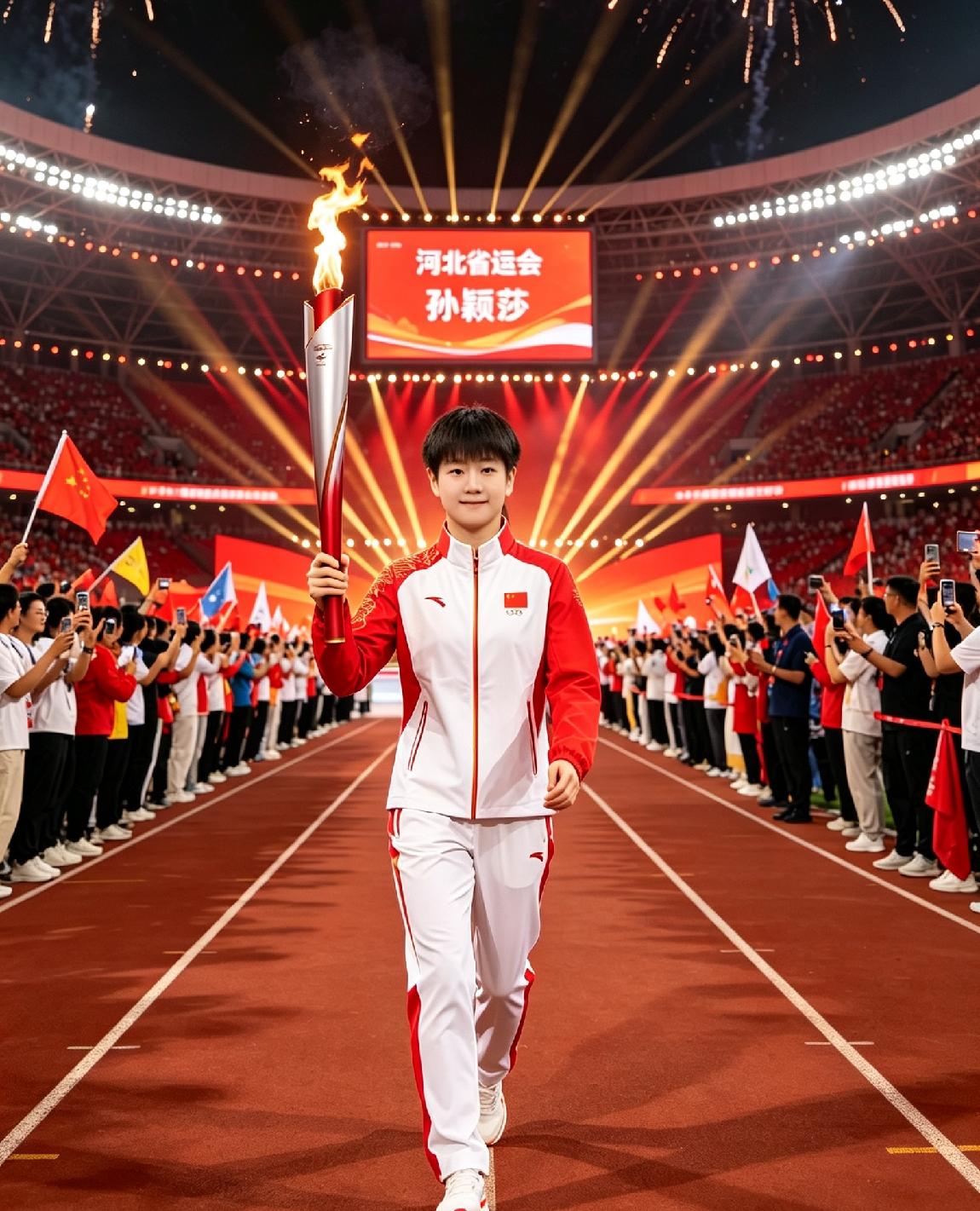 统一回复，今晚20点，能够见到莎莎！河北省第十七届省运会开幕式，今晚20点开始