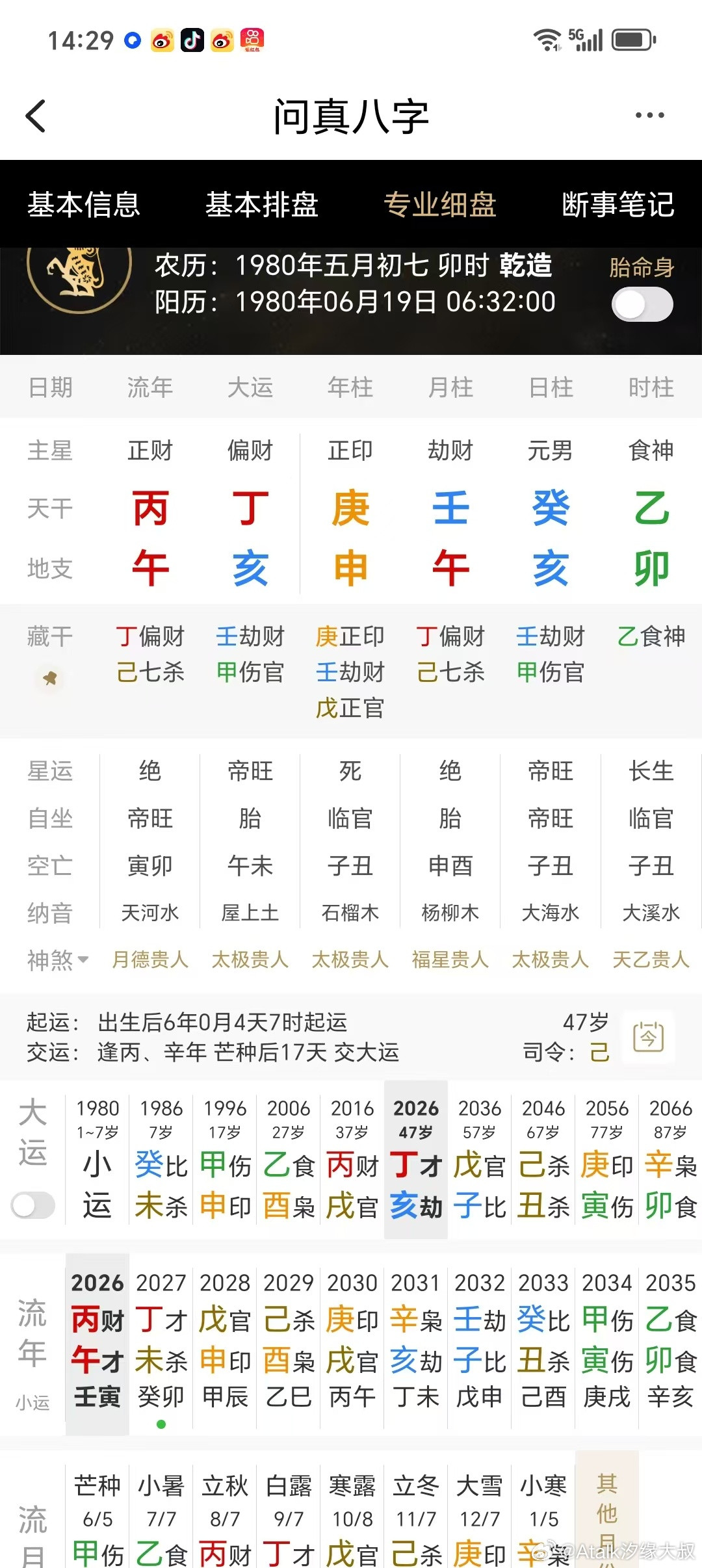 这个男命是开赌场的，八字有信息显示吗？答案是有的。依靠“赌”来获财的人，钱不是“