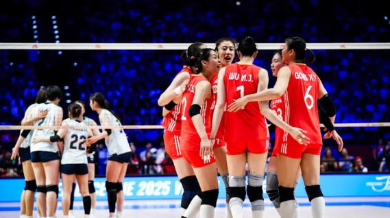 好消息！在世界女排联赛分站赛第七轮，中国女排以3-1战胜了日本女排，取得第五场