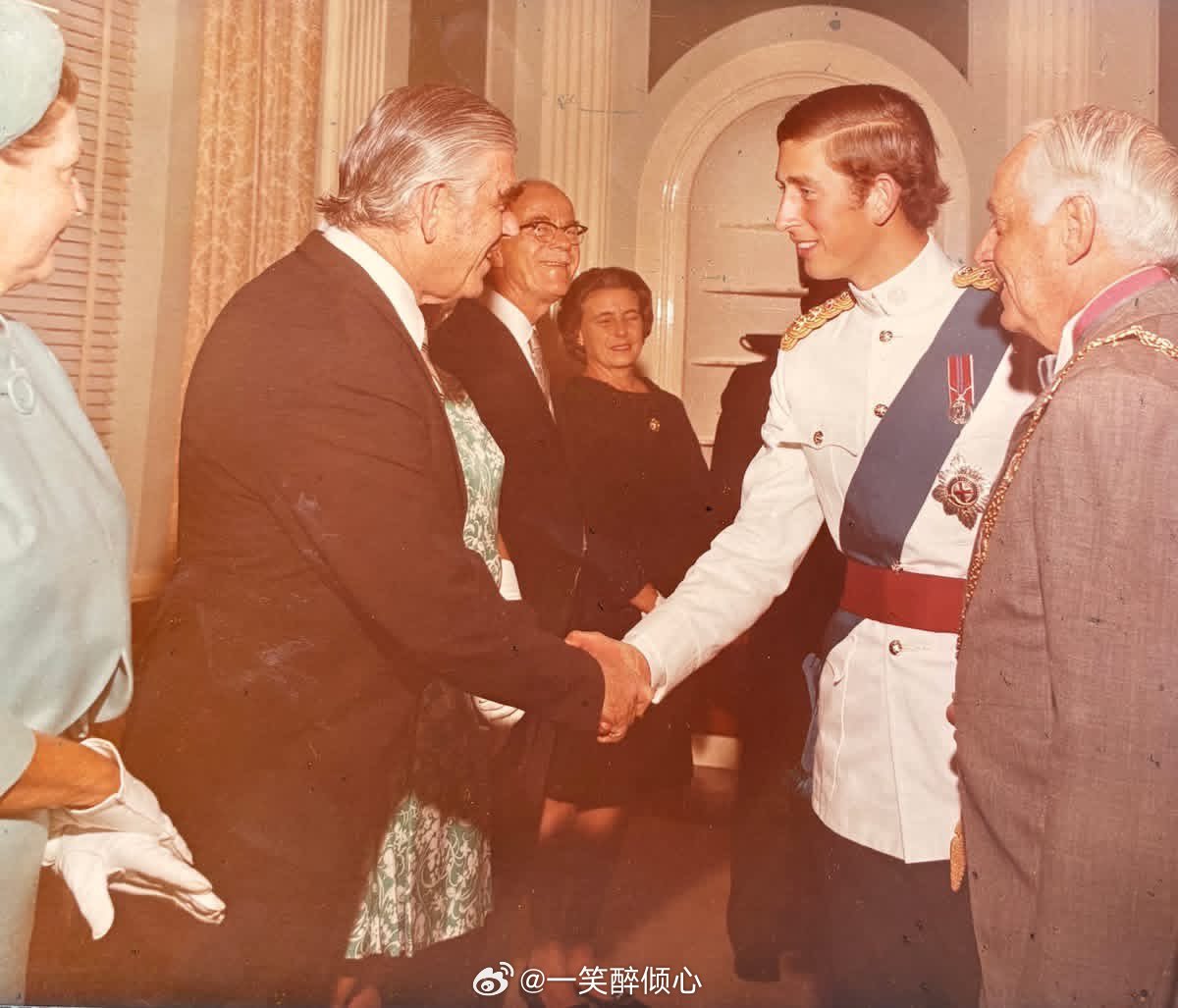 英国王室1970年3月20日，2️⃣1️⃣岁威尔士亲王查尔斯王储在百慕大哈密