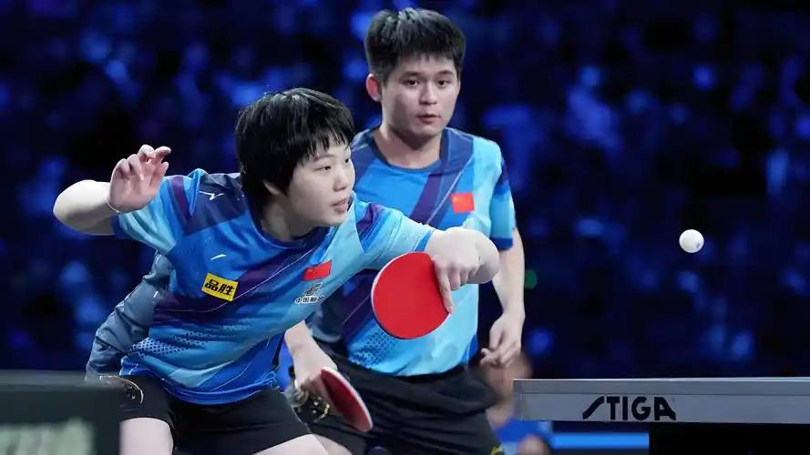 成都乒乓球混合团体世界杯，中国队8-4战胜德国队，豪取开赛以来7连胜第二阶段