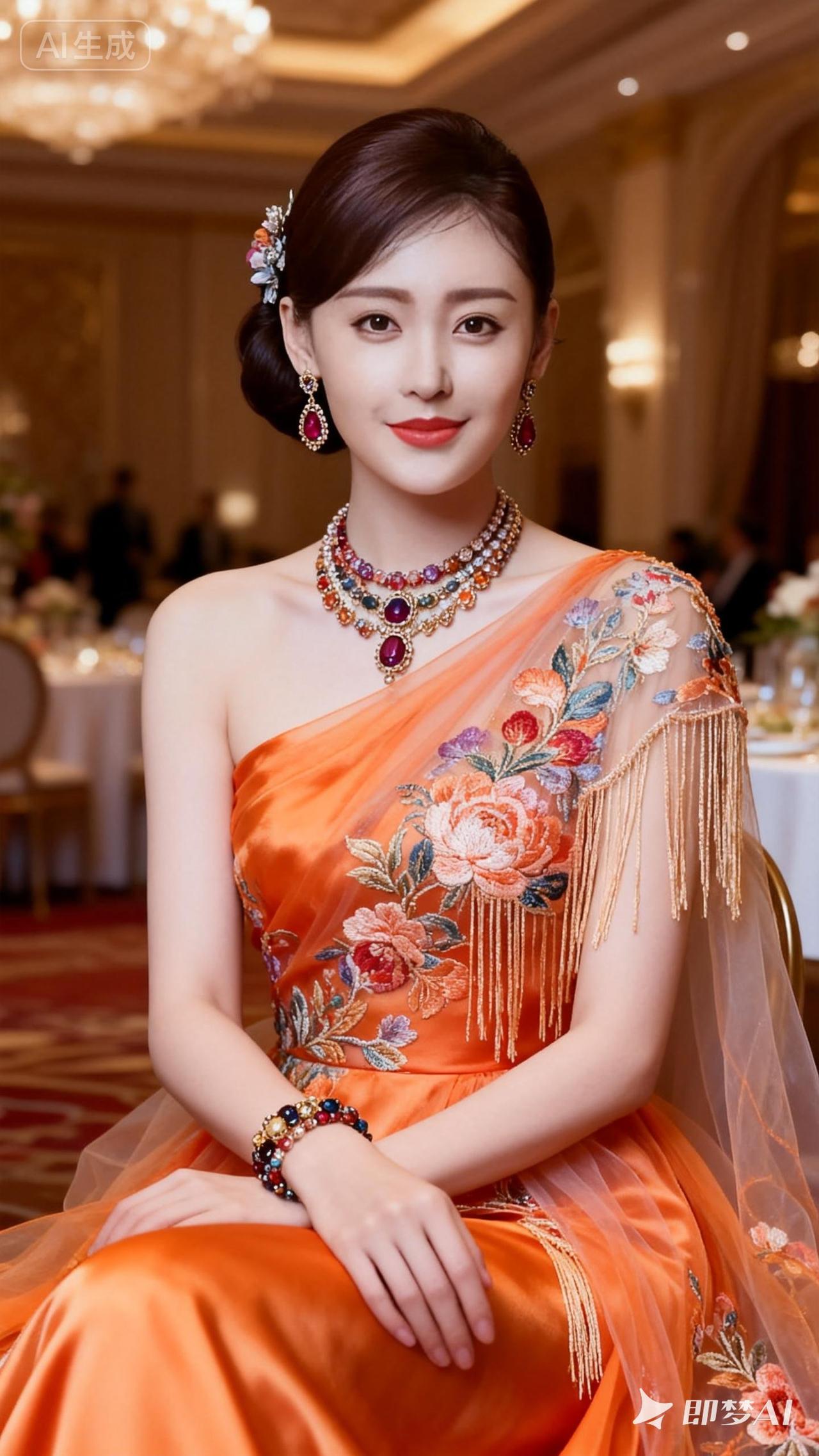 优雅华贵的晚宴礼服，绽放迷人光彩！💃🌹✨