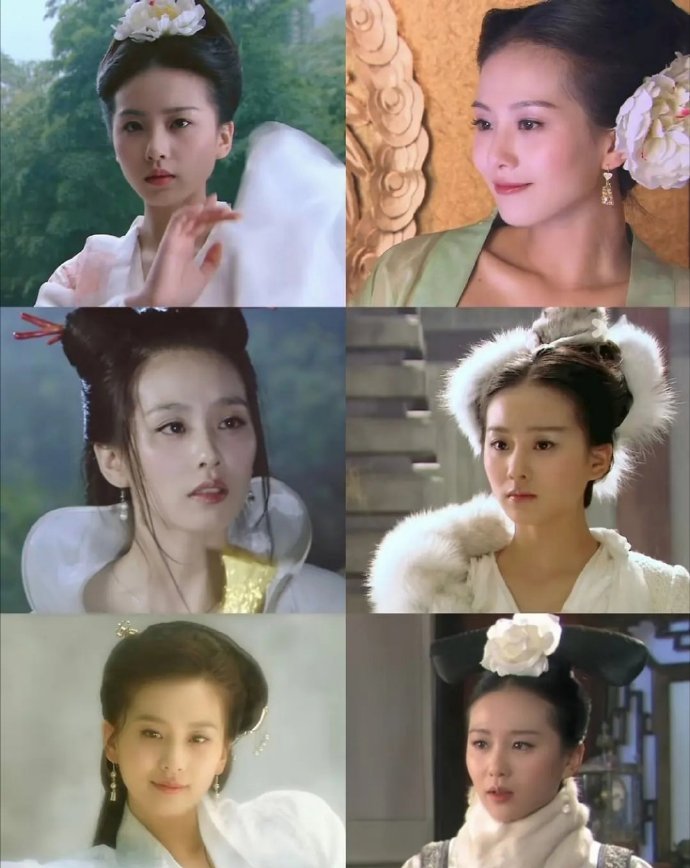 现在的古偶很少有这种发型了