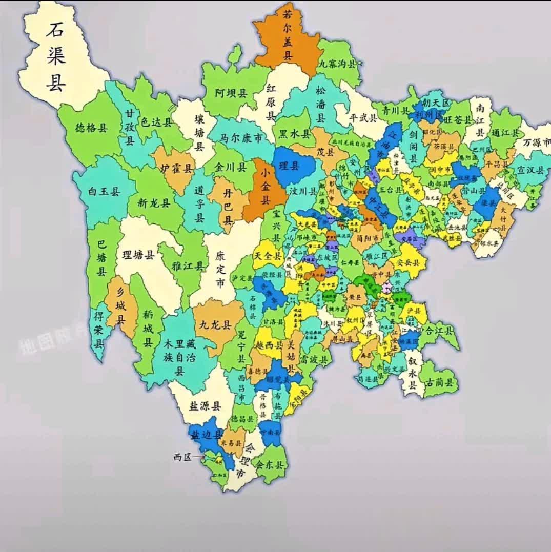 在四川县域地图中，安岳的位置可谓是最好的，可以说是成渝之心也不为过，但是安岳的经