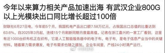 美股科技每一次大跌，A股的半导体、AI算力这条线都会有连锁反应。但A股有一个独立